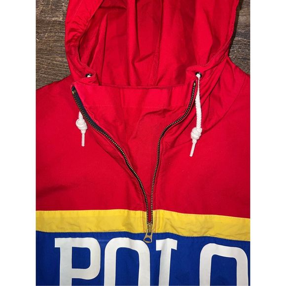 Polo Logo Unisex Rare Windbreaker Jacket - Picture 4 of 9
